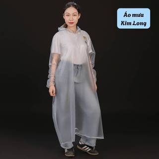 Áo Mưa Bít Trong Mờ Dành Cho Cả Nam Và Nữ Có Khẩu Trang