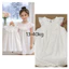Váy Bé Gái Trắng Thêu Hoa Vintage Hàn Quốc Cao Cấp – Váy Công Chúa Cotton Mềm Mịn 12-45kg [VT01]
