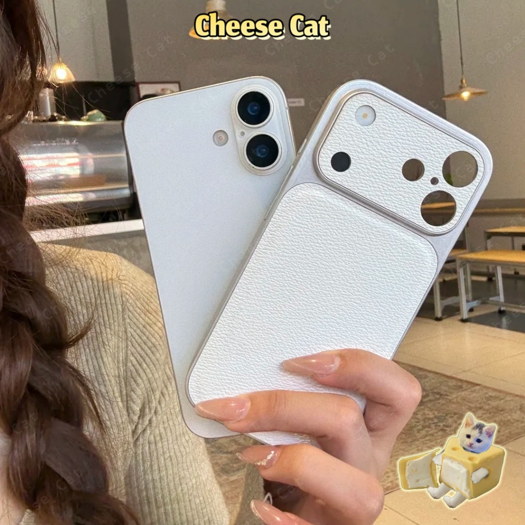 Thay đổi 17 Pro Max Ốp lưng iPhone bằng da bạc cao cấp dành cho iPhone Xs Max XR 11 12 13 14 Pro 15 Plus 16 17 Air