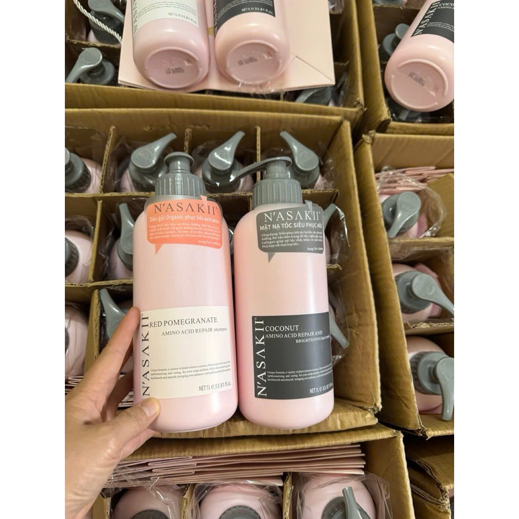 CẶP GỘI XẢ GIẢM GÃY RỤNG , MỀM MƯỢT ( THƠM NƯỚC HOA ) CHAI SIÊU  TO 1000ml.