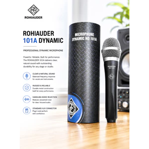 RohiAuder 101A dynamic - Microphone hát karaoke và LIve Stream cực nhẹ dễ phiêu