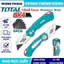 Dao rọc giấy TOTAL, lưỡi thép SK5 siêu sắc, khóa trượt an toàn, dùng cho giấy – thủ công – văn phòng DN2