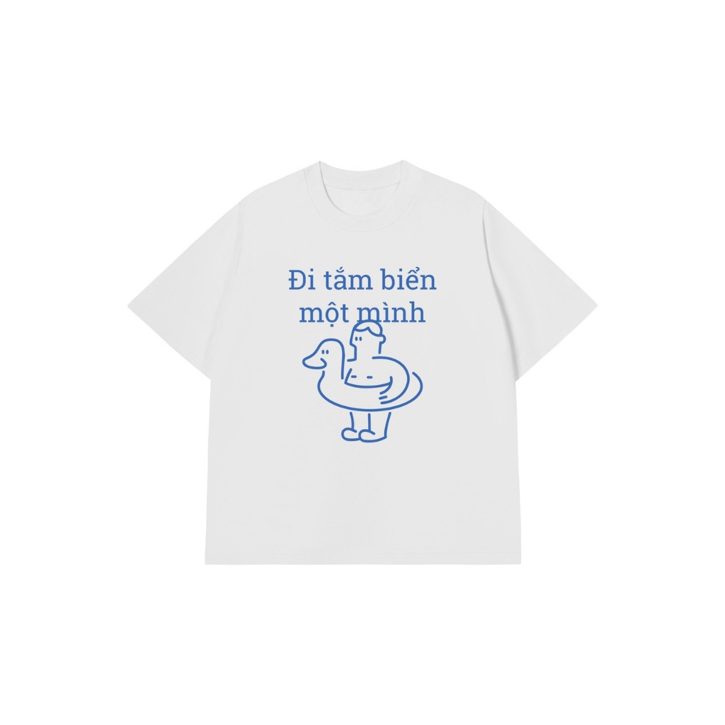 Áo Thun Vớ Vẩn Vui Tươi Áo Thun MỘT MÌNH VẪN CHILL Áo Phông REDLABEL TS93