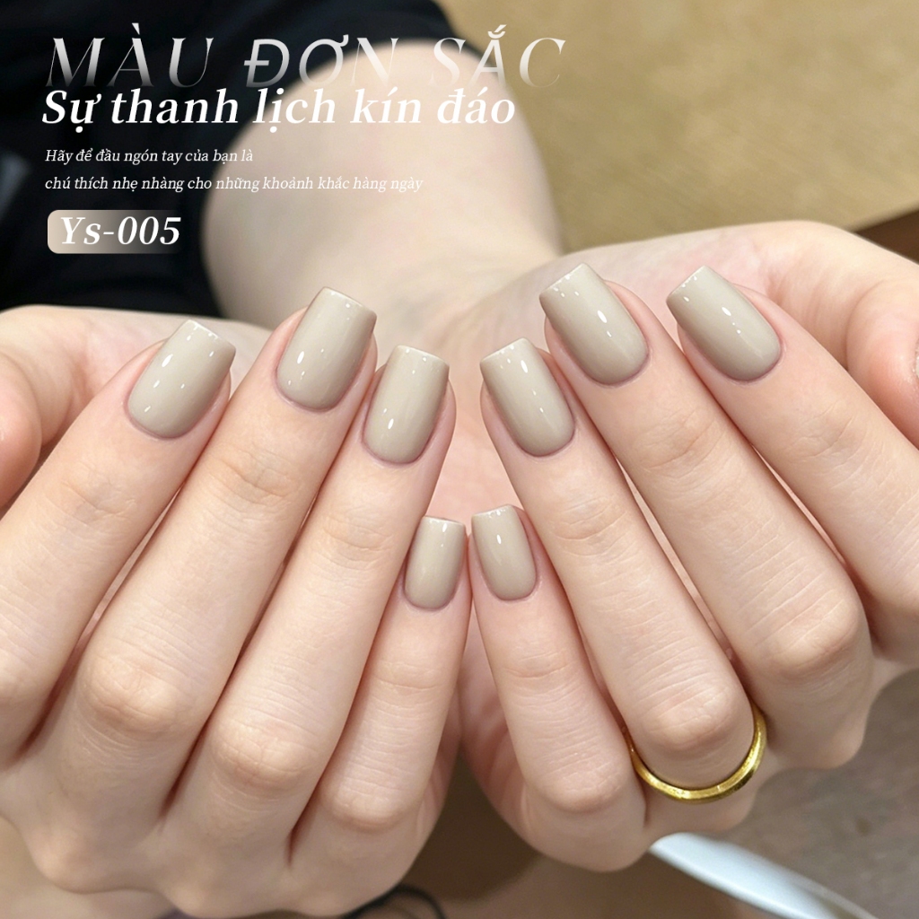 XEIJAYI 10ml - Sơn gel móng tay màu nude nhạt, thích hợp sử dụng tại salon và tại nhà.