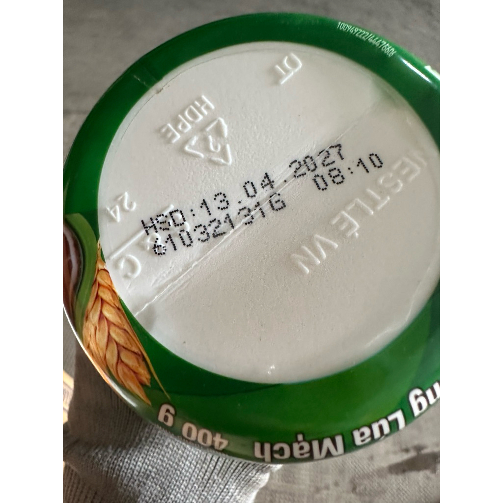 Combo 5 Hũ Milo 400g( date 4/2027 )