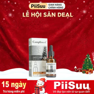 Serum dưỡng trắng, mờ thâm Compliment 20% Vitamin C