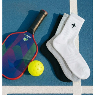 Combo tất thể thao cổ cao chuyên biệt cho môn có vợt  Pickelball, tennis, cầu lông...ONOFF -15AR26A553-15AR26A581