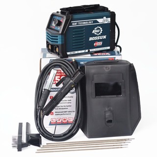 Máy Hàn Điện Tử Mini BOSHUN MMA-250IGBT , INVERTER IGBT, Lõi Đồng, Hàn Que 1.6-3.2mm