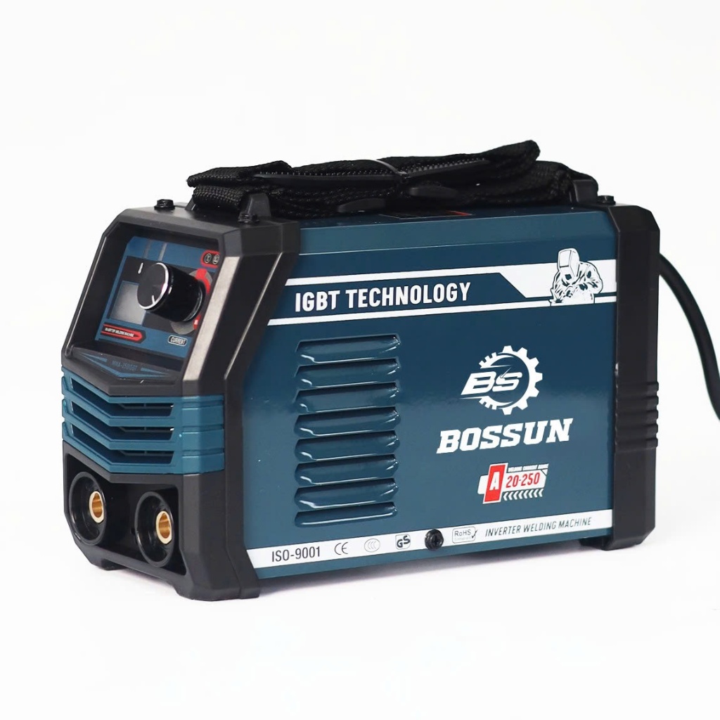 [MỚI VỀ] Máy Hàn Điện Mini 250A Bossun BS-M250IGBT Đa Năng Nhỏ Gọn Chất Lượng Cao, Tặng Thước Dây