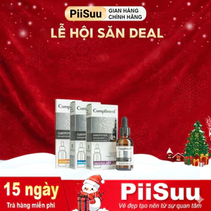 Serum Compliment No problem chứa bha, hyaluronic, vitamin c giúp hỗ trợ giảm mụn, phục hồi và làm đều màu da 27ml