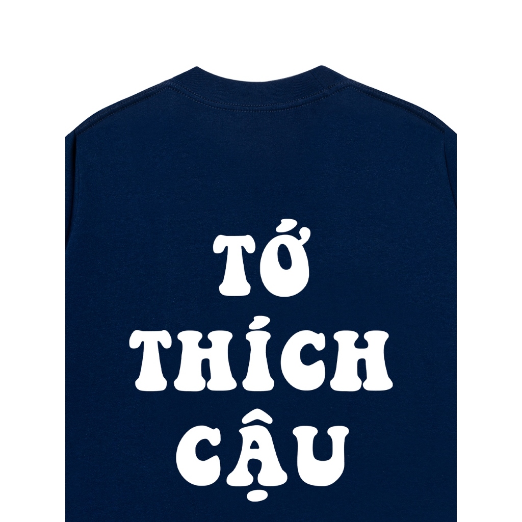Áo Thun Vớ Vẩn Vui Tươi Áo Thun TỚ THÍCH CẬU - TỚ CẢM ƠN Áo Phông REDLABEL TS94