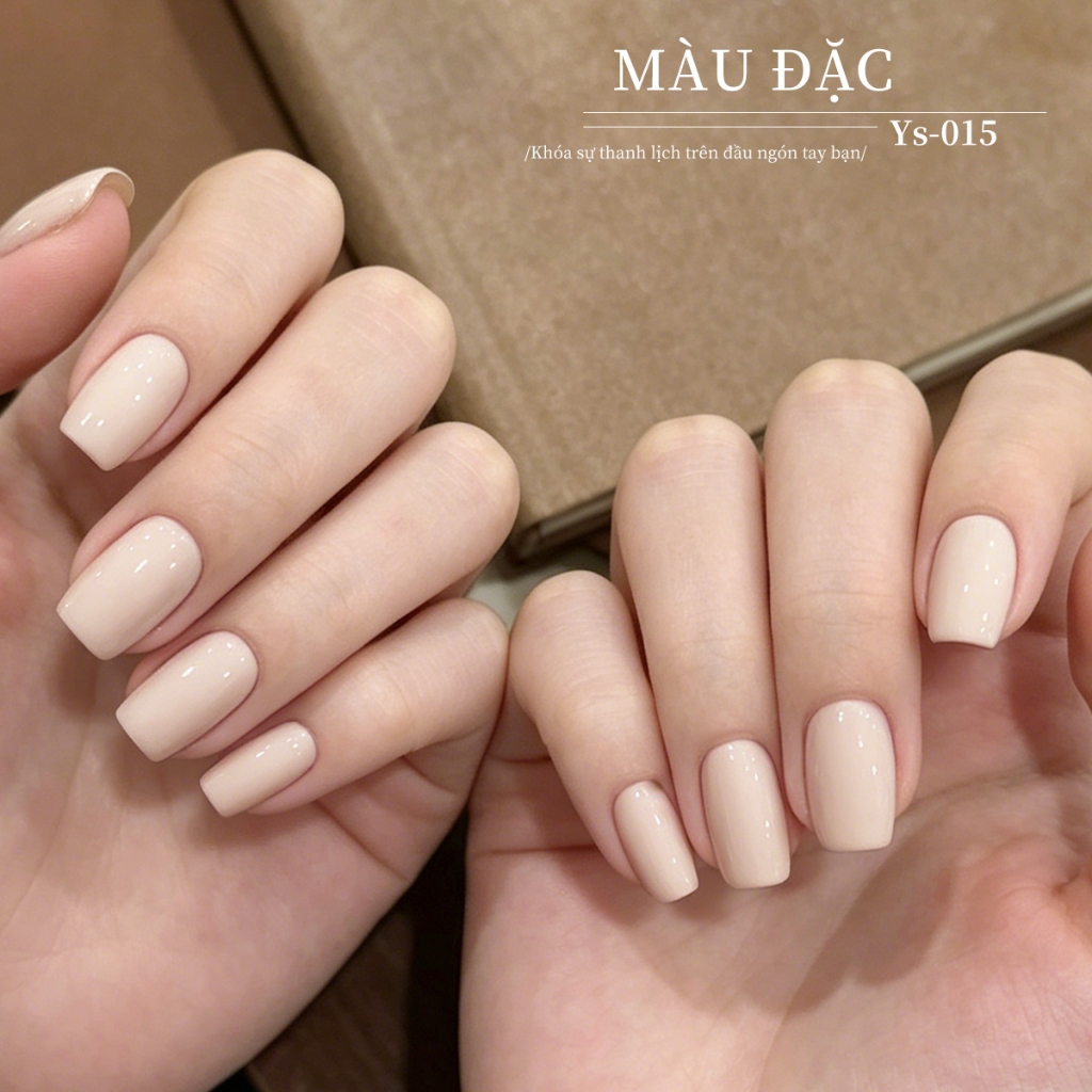 XEIJAYI 10ml - Sơn móng tay dạng gel màu mơ kem, độ bóng lâu trôi, phù hợp với mọi tông da.