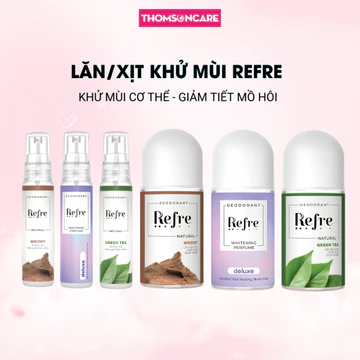 Lăn khử mùi Refre lăn nách, Xịt khử mùi Refre, lăn nách nữ, sáp lăn nách, năn nách khử mùi, lăn lách