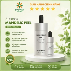 Peel Mandelic Almonds - Serum peel không bong, Hỗ trợ sáng mịn da (kèm quà tặng)