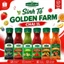 Sinh Tố Golden Farm Chai 1L Đậm Đà Hương Vị, Đa Dạng Vị Trái Cây Tươi Tự Nhiên