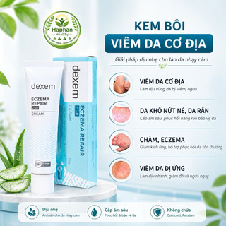 DEXEM 30g-Kem bôi chàm, dị ứng da, giảm ngứa, giảm ửng đỏ và khô da