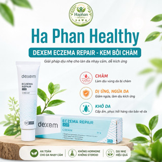 DEXEM 30g-Kem bôi chàm, dị ứng da, giảm ngứa, giảm ửng đỏ và khô da