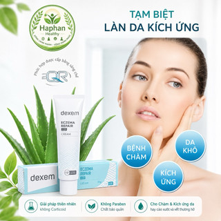 DEXEM 30g-Kem bôi chàm, dị ứng da, giảm ngứa, giảm ửng đỏ và khô da