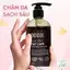 Sữa Tắm Hạt Cà Phê Cỏ Cây Hoa Lá 300g - Làm Sạch Sâu, Loại bỏ Tế Bào Chết dịu nhẹ - BOS