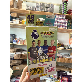 [ Star Signings Booster Set ] Hộp Thẻ Cầu Panini Permier League Star Signings Booster Set 2023/24 2024( 51 Thẻ )