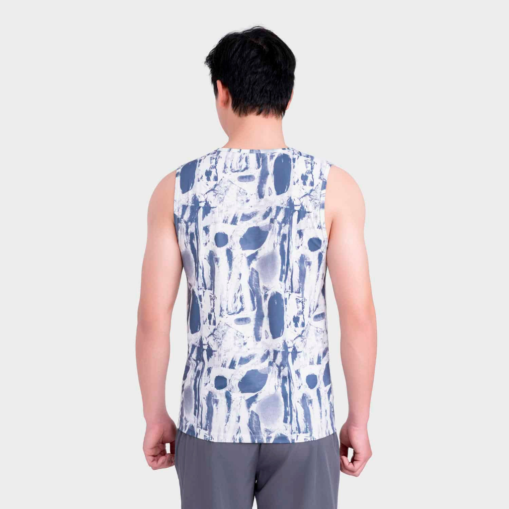 Áo ba lỗ nam Insidemen thể thao sát nách co giãn 4 chiều, thấm hút mồ hôi tốt ITL021MAH0