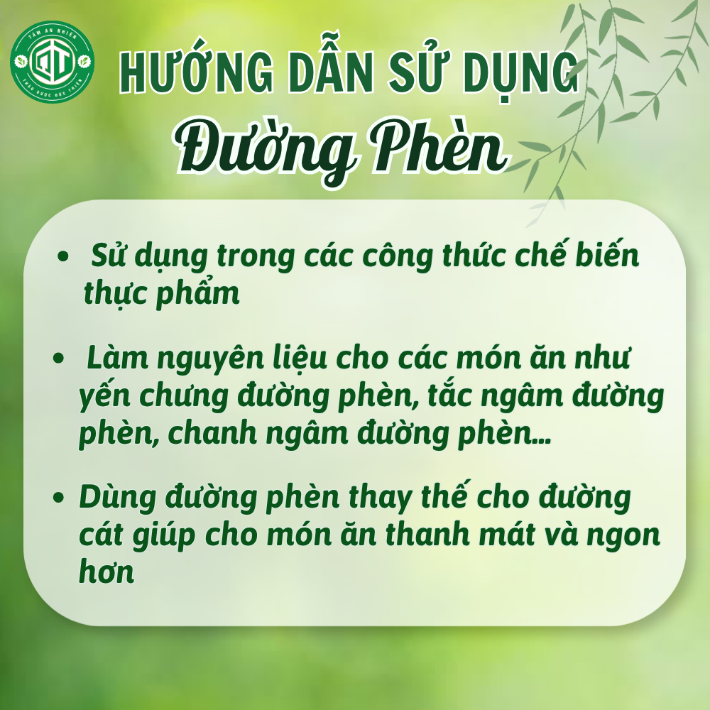 Đường Phèn Viên Thảo Dược Đức Thiện – Trắng, Sạch, Ngọt Thanh, Tiện Lợi Mix Trà, Làm Đẹp, Nấu Ăn