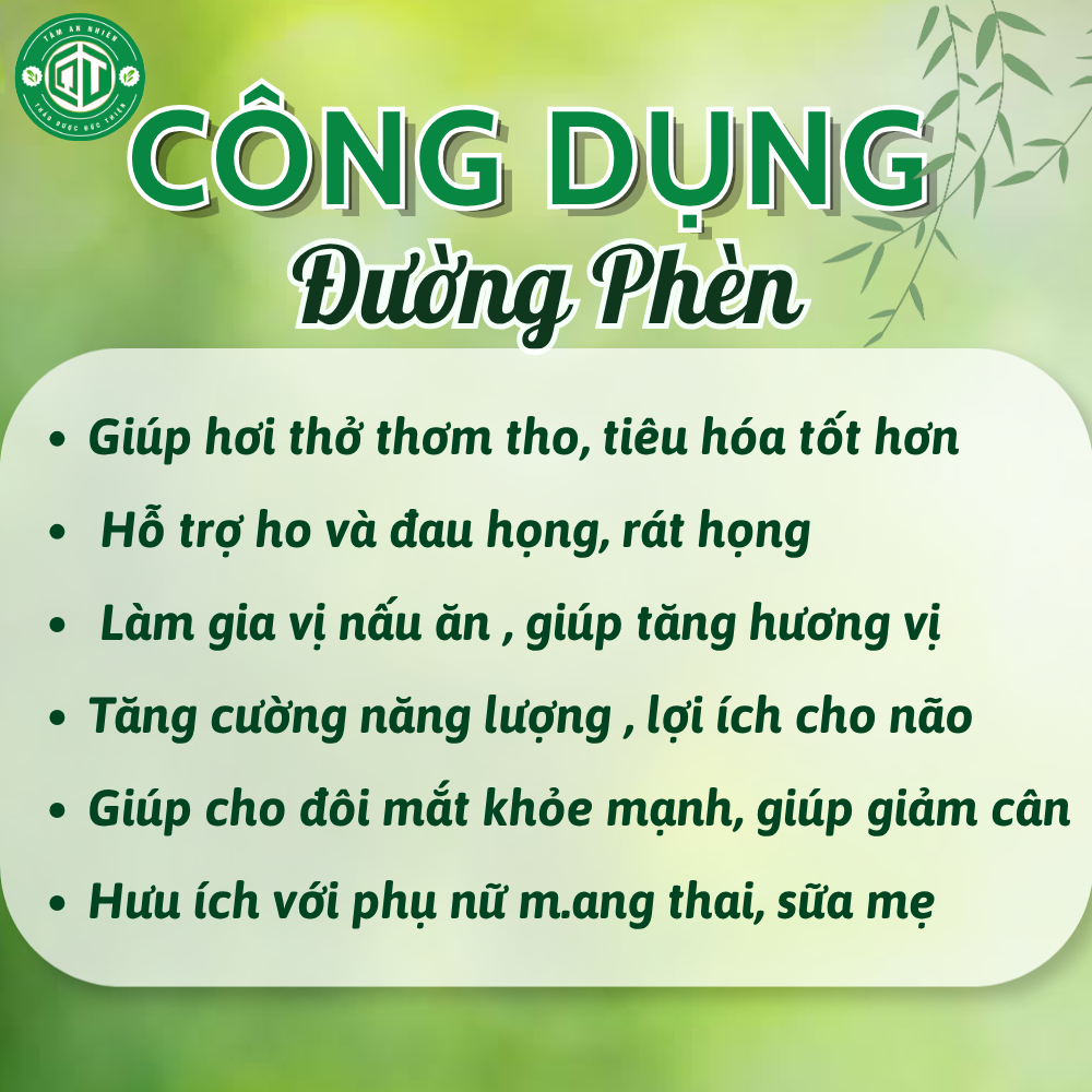 Đường Phèn Viên Thảo Dược Đức Thiện – Trắng, Sạch, Ngọt Thanh, Tiện Lợi Mix Trà, Làm Đẹp, Nấu Ăn