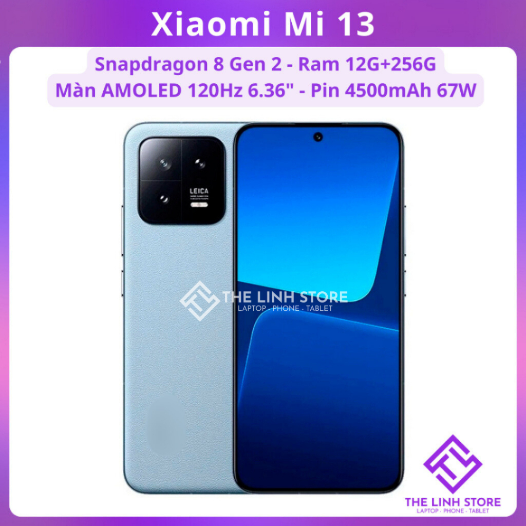 [Máy Cũ] Điện thoại Xiaomi 13 5G (SPX) - Snapdragon 8 gen 2 | BigBuy360 - bigbuy360.vn