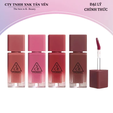 Son Tint Bóng 3CE Gummy Oil 4g (01-02-03-04-05-06-07-08-09-13)