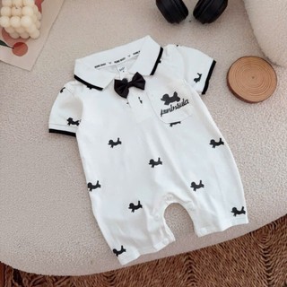 Body công tử đùi đính nơ bé trai 4-10Kg. Body liền thân đầy tháng, thôi nôi bé trai. Dino Kids