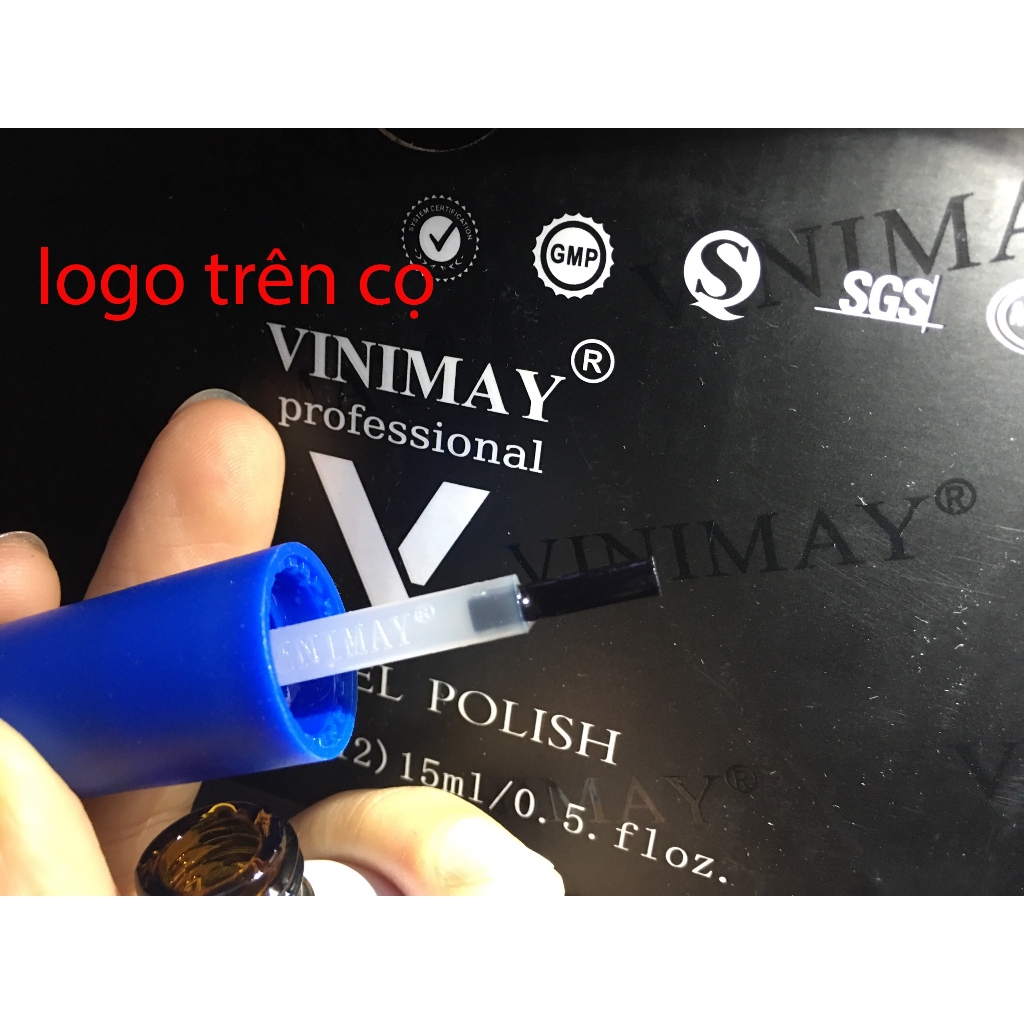 CAM KẾT CHÍNH HÃNG Sơn gel liên kết và top siêu bền - cứng móng - gel tạo giọt sương của vinimay