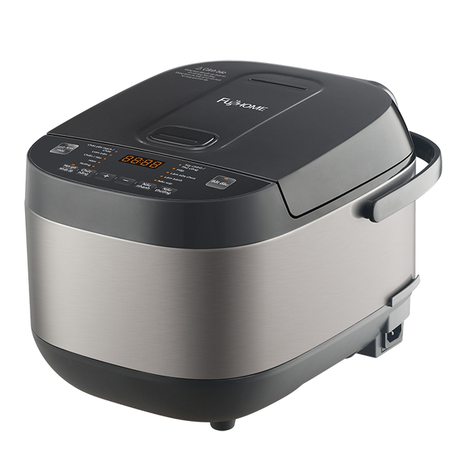 Nồi cơm điện tử 1.8 Lít Nhập Khẩu FUJIHOME RC18G, nồi cơm 12 chế độ lòng nồi 5 lớp, nồi cơm đa năng