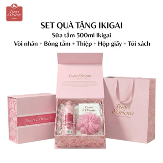 [HOẢ TỐC] Hộp quà tặng cao cấp Tesori D’oriente chai 500ml – TINH HOA Ý, TRỌN VẸN YÊU THƯƠNG (kèm hộp & thiệp)