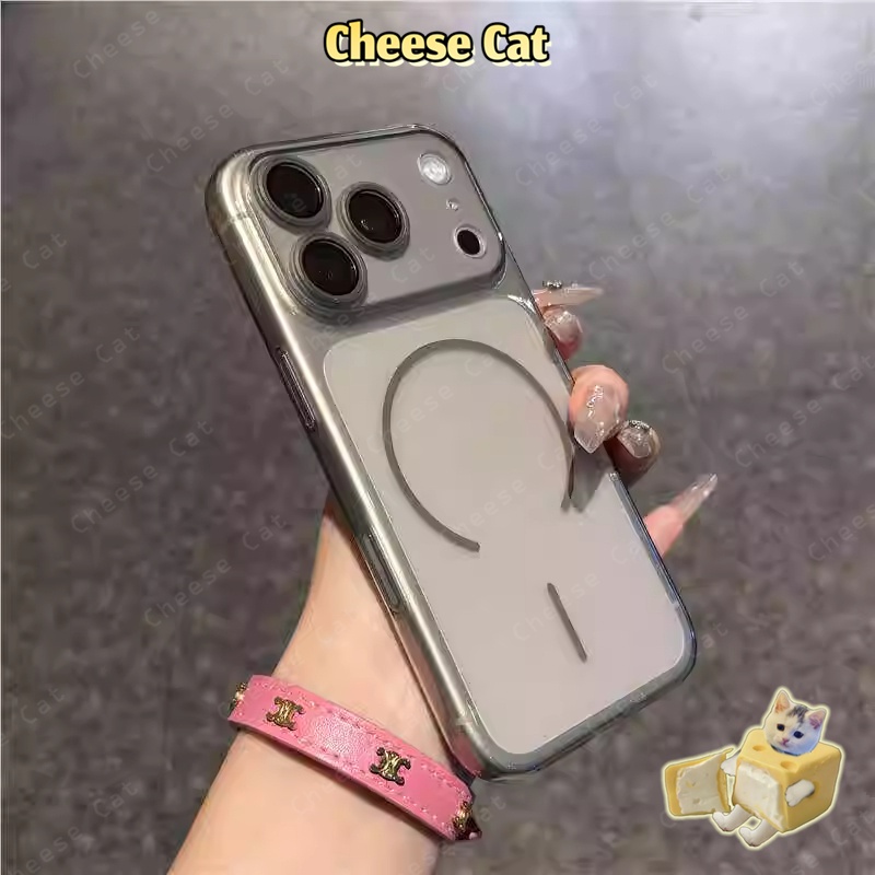 Ốp lưng màu xám không ố vàng cho iPhone 13 14 12 11 15 16 17 Pro Max Ốp lưng kèm miếng dán bảo vệ màn hình