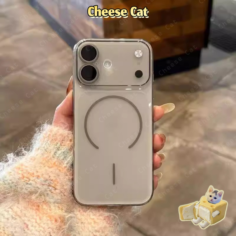 Ốp lưng màu xám không ố vàng cho iPhone 13 14 12 11 15 16 17 Pro Max Ốp lưng kèm miếng dán bảo vệ màn hình