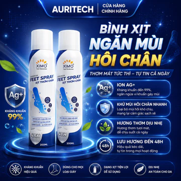 Xịt ngăn mùi hôi chân Xịt khử mùi thơm chân khử mùi giày hạn chế vi khuẩn và lưu giữ mùi hương