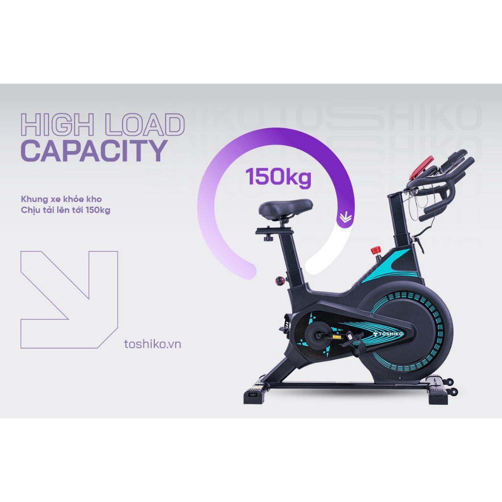 Xe đạp thể dục tại nhà TOSHIKO X11 chính hãng giúp tăng cơ giảm mỡ bánh đà kháng từ Bảo hành 3 năm | BigBuy360 - bigbuy360.vn
