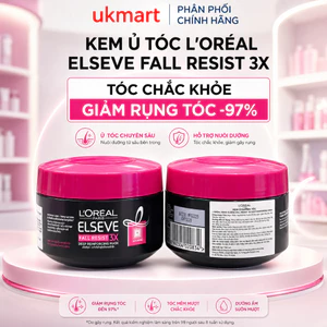 Kem Ủ Ngăn Gãy Rụng Tóc L'Oréal Paris Elseve Fall Resist 3X 200ml