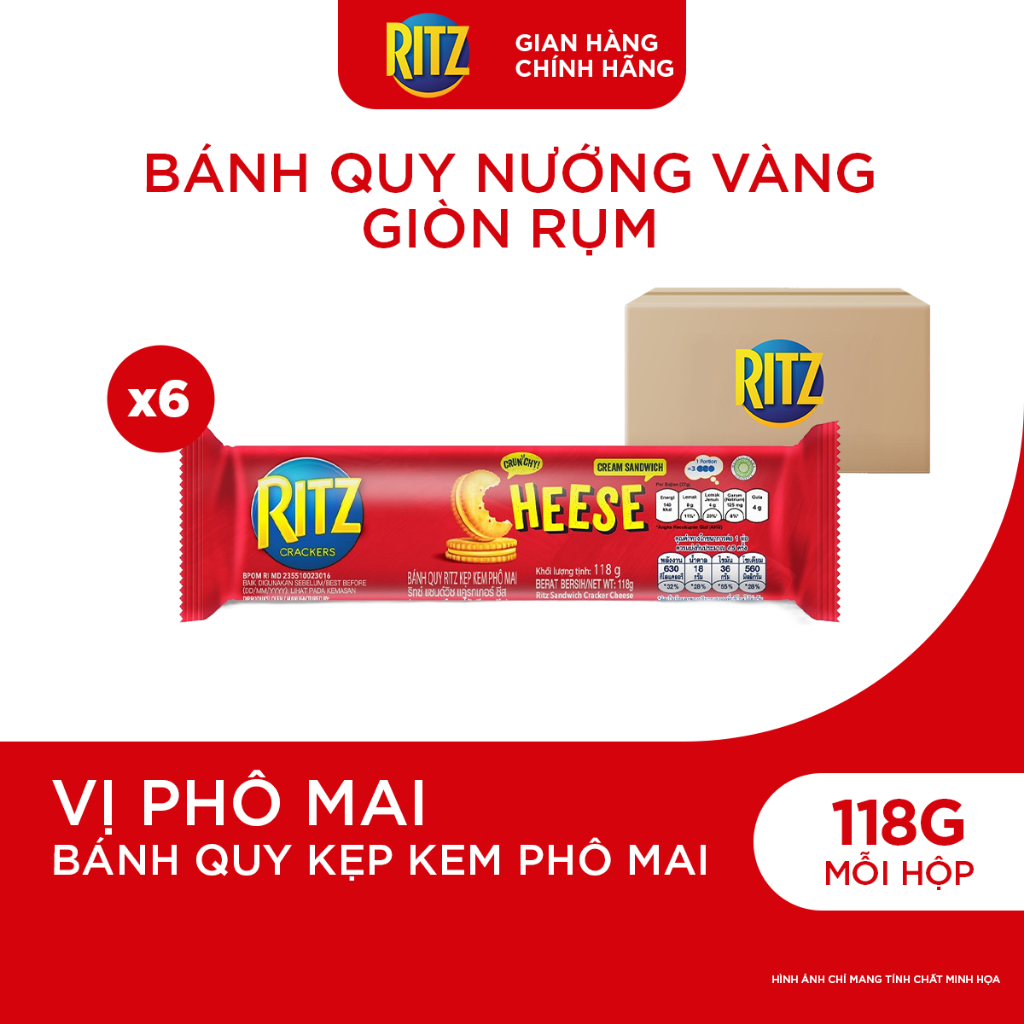Ritz - Bánh Quy Giá Tốt, Chính Hãng, Đảm Bảo | Shopee Việt Nam