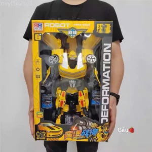 Bộ đồ chơi robot biến hình size 27.5x7x43cm