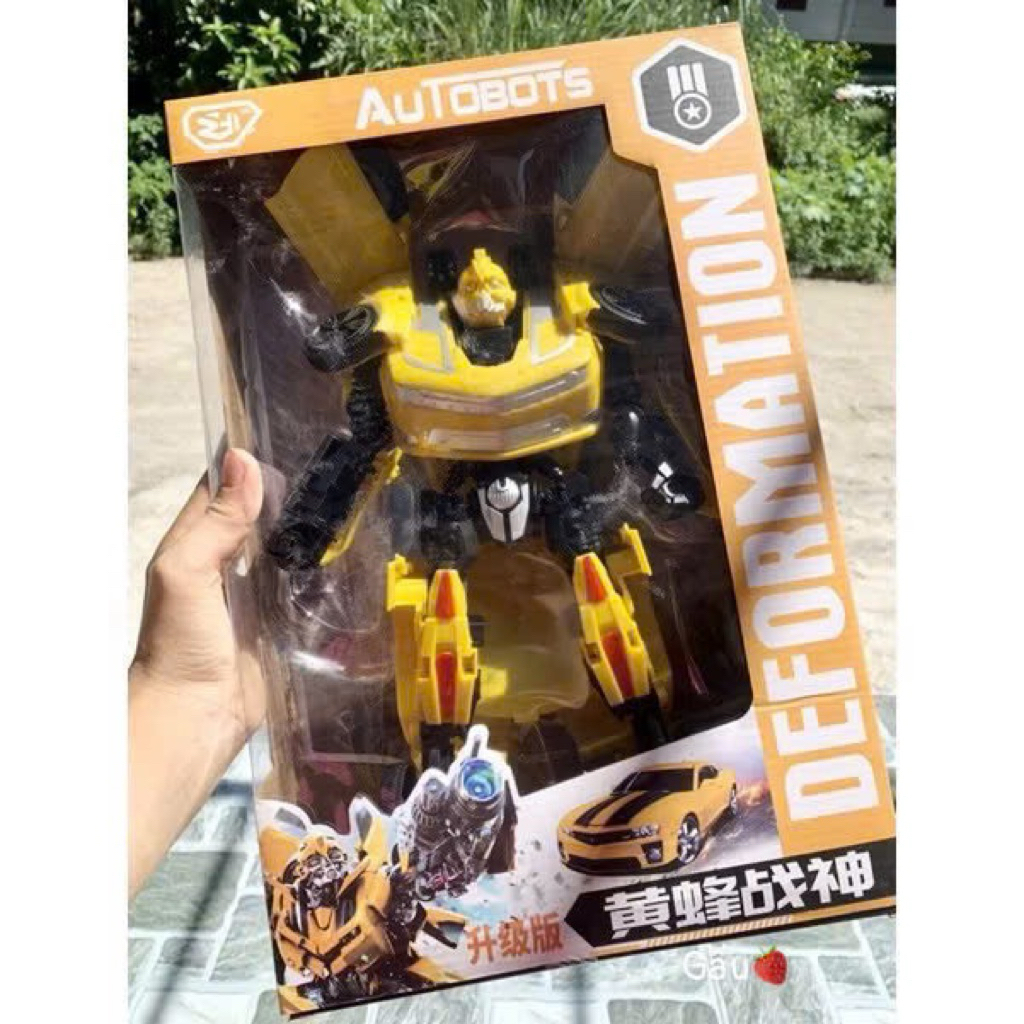 Bộ đồ chơi robot biến hình size 27.5x7x43cm