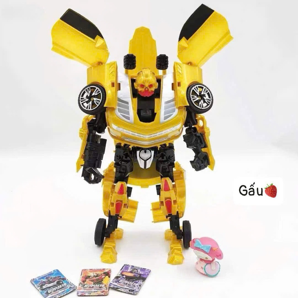 Bộ đồ chơi robot biến hình size 27.5x7x43cm
