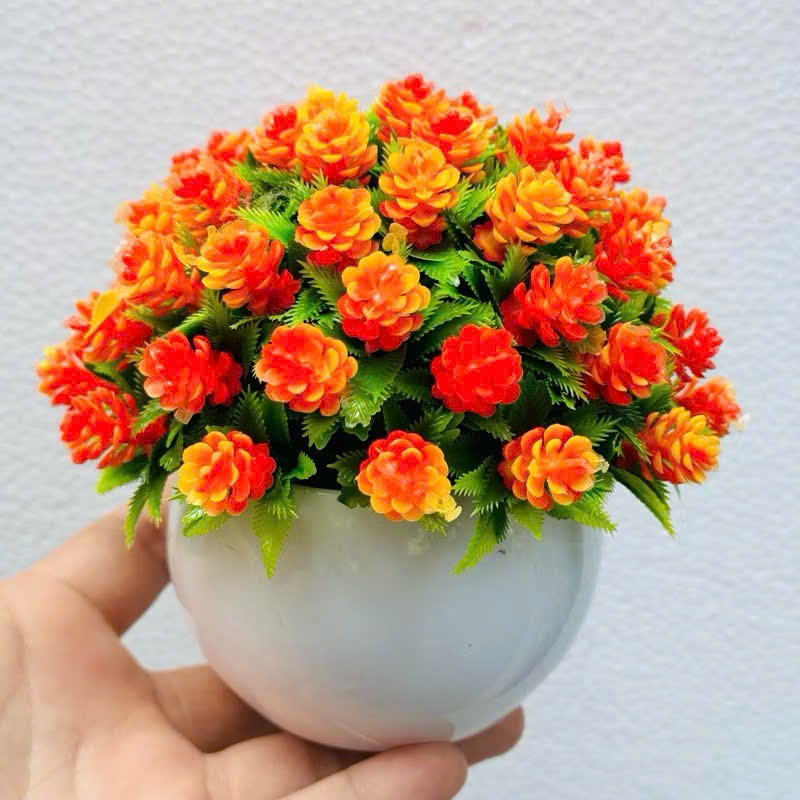 Chậu hoa baby để bàn dáng tròn size nhỏ,trang trí ,decor siêu xinh