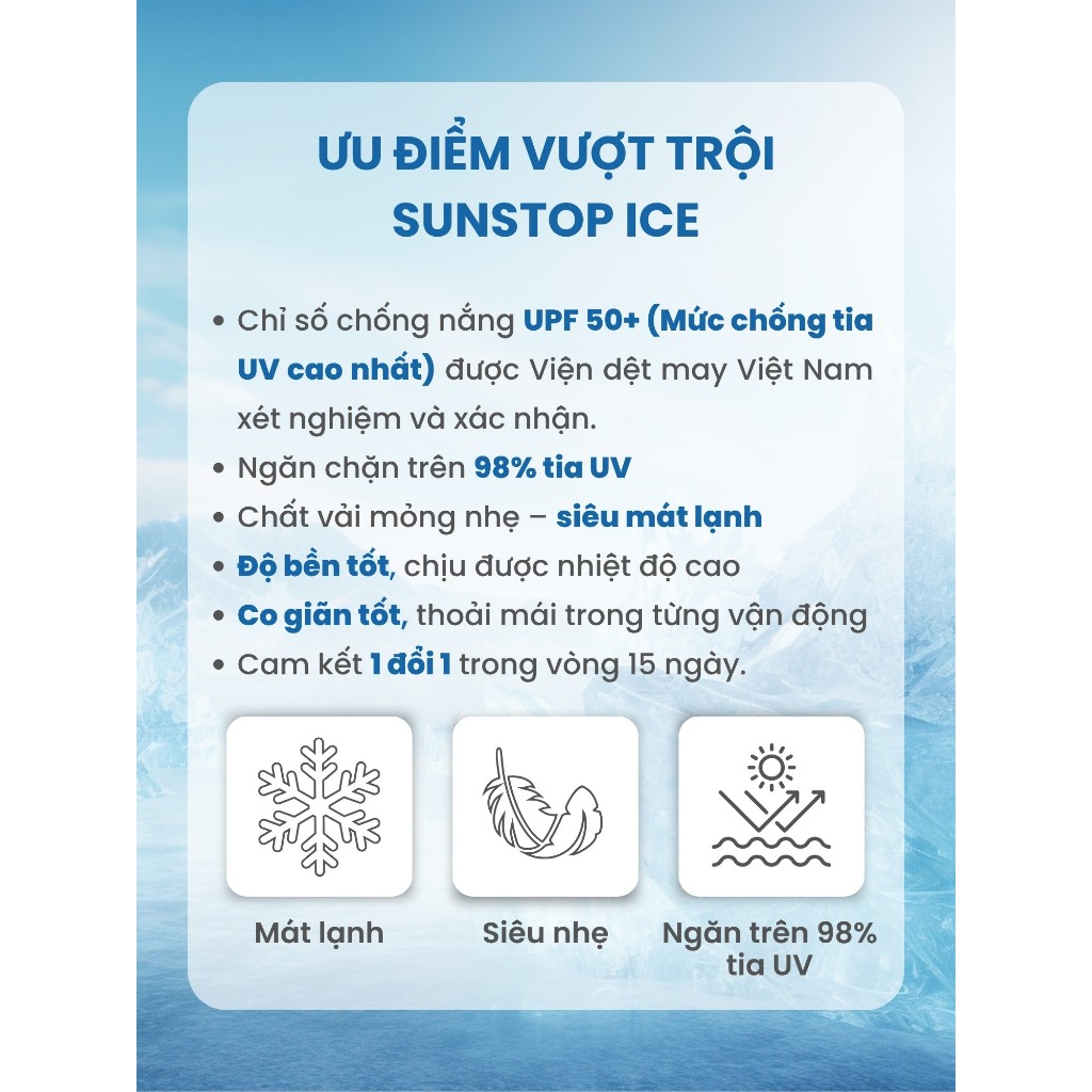 Áo khoác chống nắng TOKYOLIFE SunStop Ice bảo vệ da toàn diện 40003391