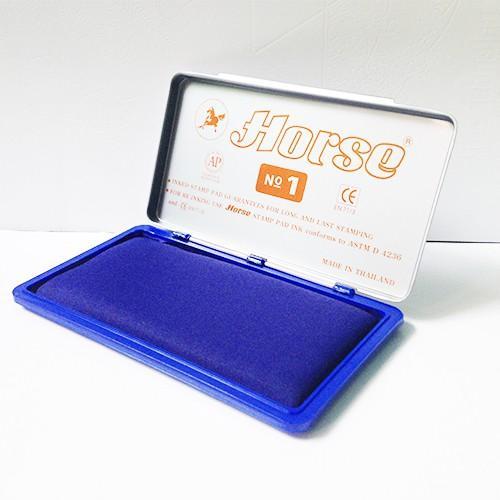 Bình mực Đỏ lăn tay và đóng dấu Tampons Horse 30ml của Thái Lan