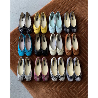 Giày búp bê thắt nơ (Double Ribbon Ballet Flats) Milooey - Fullbox