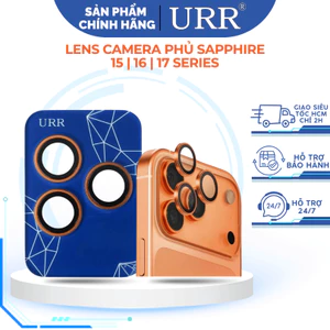 Lens Sapphire URR Bảo Vệ Camera Chống Xước Cao Cấp Chính Hãng cho iP 17/16/15/14 Series