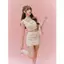 RIBBON CHARM SET – Set áo croptop & chân váy nơ ngọt ngào, outfit tiểu thư Hàn Quốc, form ôm tôn dáng