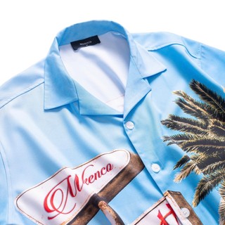 Áo sơ mi PALM AVENUE SHIRT chính hãng Mikenco |TẶNG HỘP ÁO|