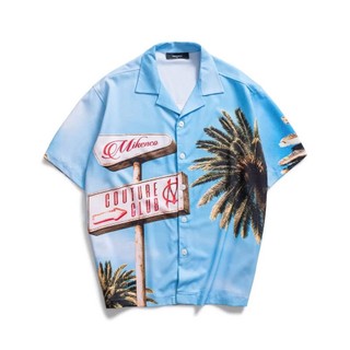 Áo sơ mi PALM AVENUE SHIRT chính hãng Mikenco |TẶNG HỘP ÁO|